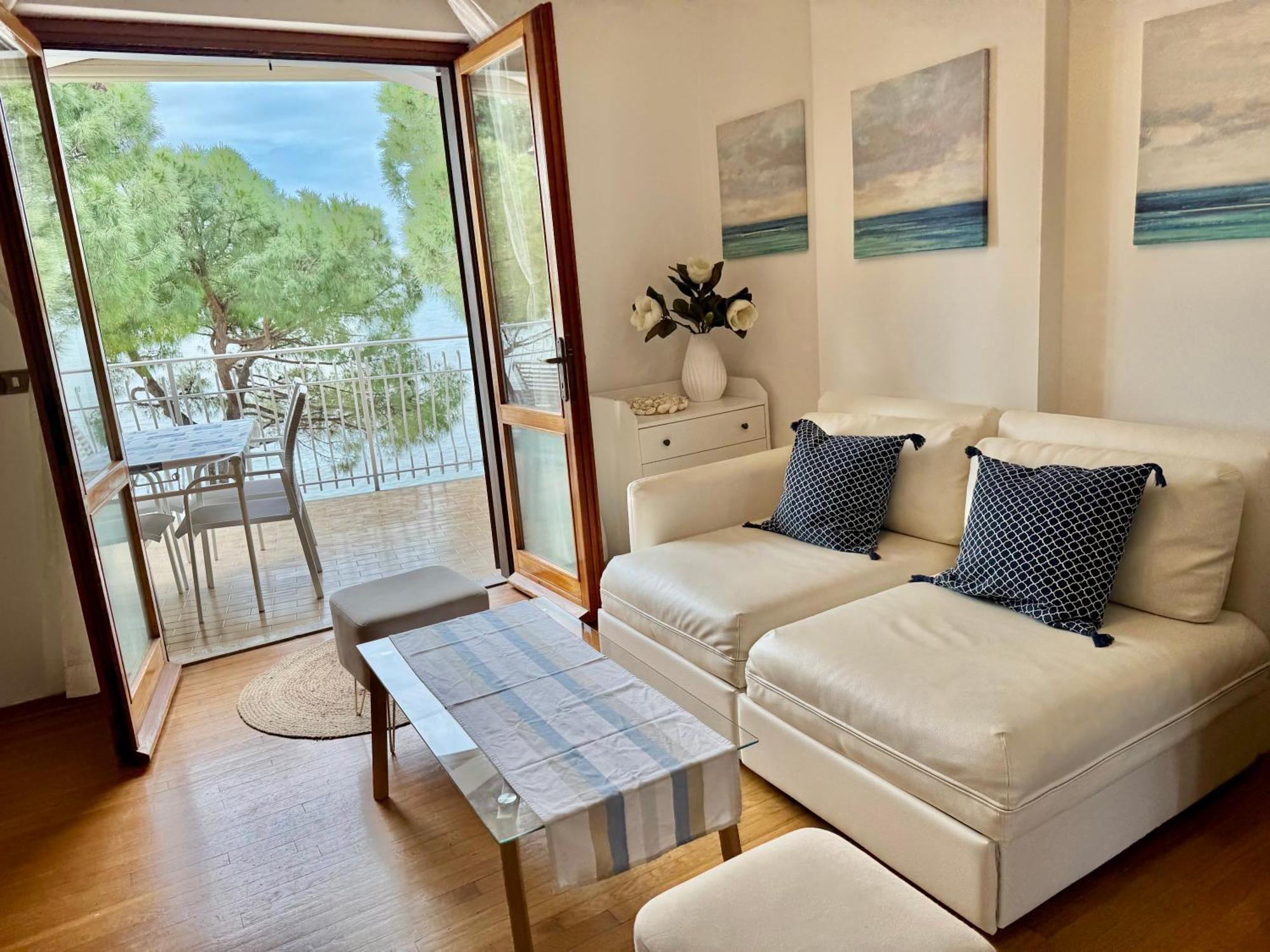 גראדו Apartment Mit Meerblick Am Strand Costa Azzura מראה חיצוני תמונה